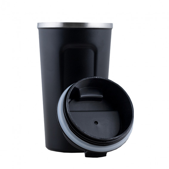 IONA 304 Stainless Steel Thermal Mug - Black