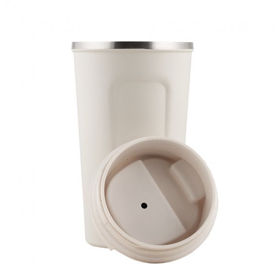 IONA 304 Stainless Steel Thermal Mug - White