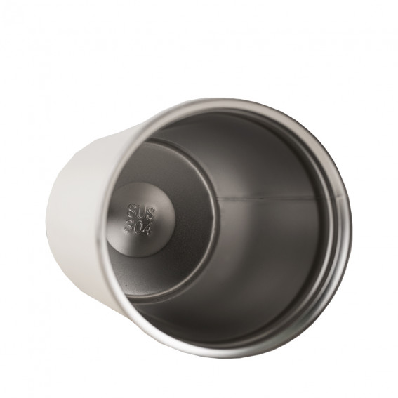 IONA 304 Stainless Steel Thermal Mug - White