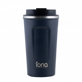 IONA 304 Stainless Steel Thermal Mug - Blue