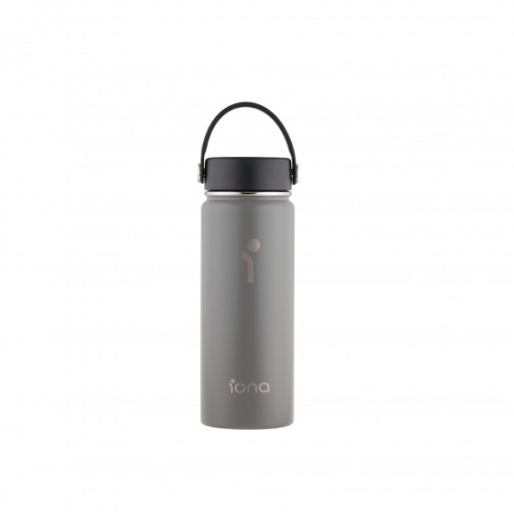 IONA Thermal flask Water Bottle 18oz - Grey