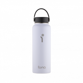 IONA Thermal flask Water Bottle 40oz - White