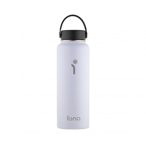 IONA Thermal flask Water Bottle 40oz - White