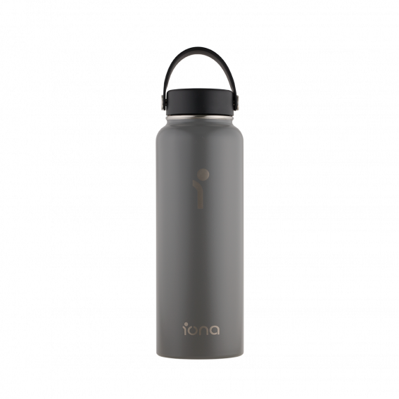 IONA Thermal flask Water Bottle 40oz - Grey