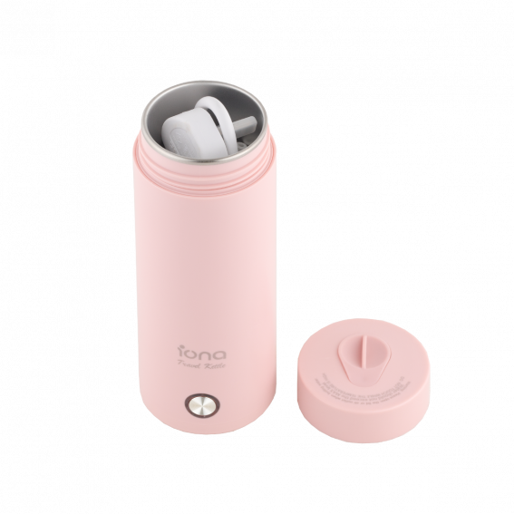 IONA 0.4L Electric Travel Kettle Pink