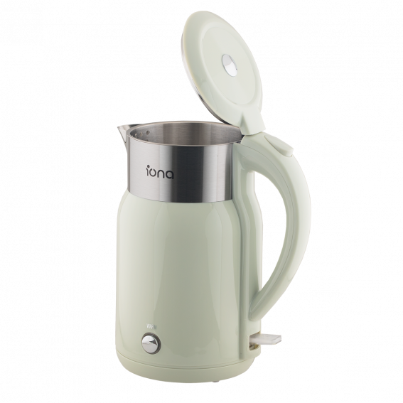 IONA 1.8L Cool Touch Double Wall Cordless Kettle with Keep Warm