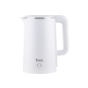 IONA 1.8L Cool Touch Stainless Steel Kettle White