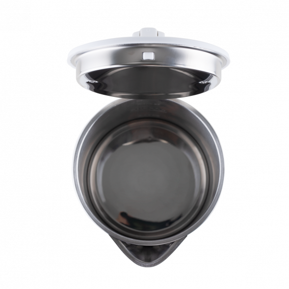 IONA 1.8L Cool Touch Stainless Steel Kettle White