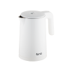 IONA 1.7L Cool Touch Stainless Steel Kettle White
