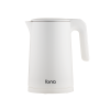 IONA 1.7L Cool Touch Stainless Steel Kettle White