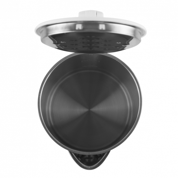 IONA 1.7L Cool Touch Stainless Steel Kettle White