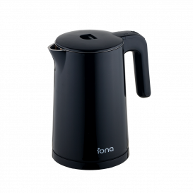 IONA 1.7L Cool Touch Stainless Steel Kettle Black