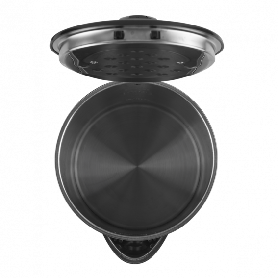 IONA 1.7L Cool Touch Stainless Steel Kettle Black