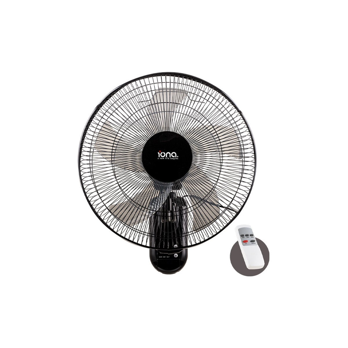 16 in. Indoor Wall Mount Fan with Remote