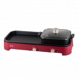 IONA Tabletop BBQ Grill With Hotpot