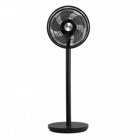 IONA 12" High Velocity Stand / Table Fan with Timer - Black
